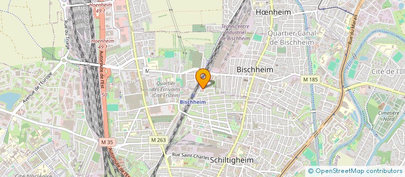 localisation de l'entreprise MONSIEUR MURAT AKSOY  SCHILTIGHEIM