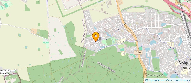 localisation de l'entreprise MONSIEUR MURAT ARAPOGLU  SAVIGNY-LE-TEMPLE