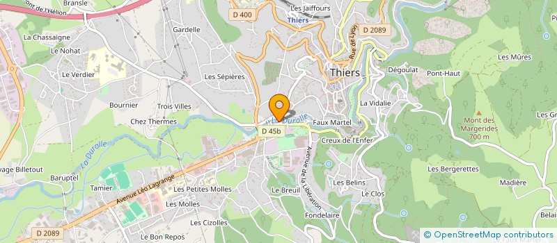 localisation de l'entreprise MONSIEUR MURAT ARSLAN à THIERS