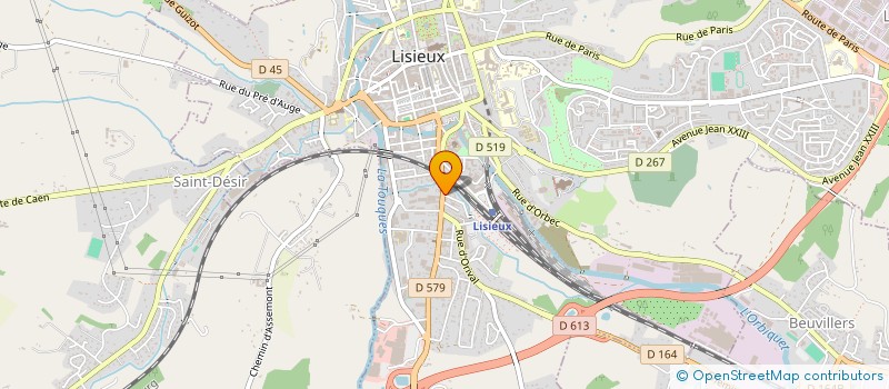 localisation de l'entreprise MONSIEUR MURAT ASLAN à LISIEUX