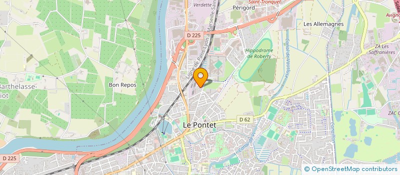 localisation de l'entreprise MONSIEUR MURAT BABUR  LE PONTET