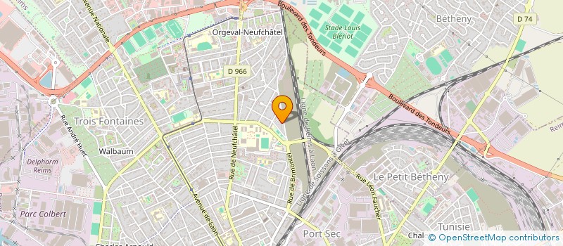 localisation de l'entreprise MONSIEUR MURAT BALIKCI  REIMS