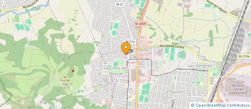 localisation de l'entreprise MONSIEUR MURAT BASER  CLERMONT-FERRAND