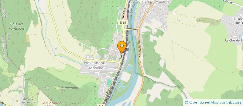 localisation de l'entreprise MONSIEUR MURAT BASTUG  NOVEANT-SUR-MOSELLE