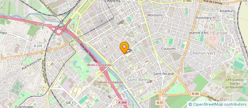 localisation de l'entreprise MONSIEUR MURAT BULUT à REIMS