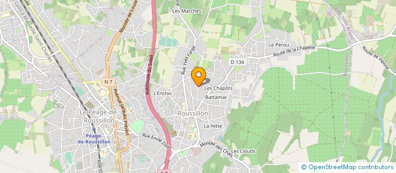 localisation de l'entreprise MONSIEUR MURAT CELEBI à ROUSSILLON