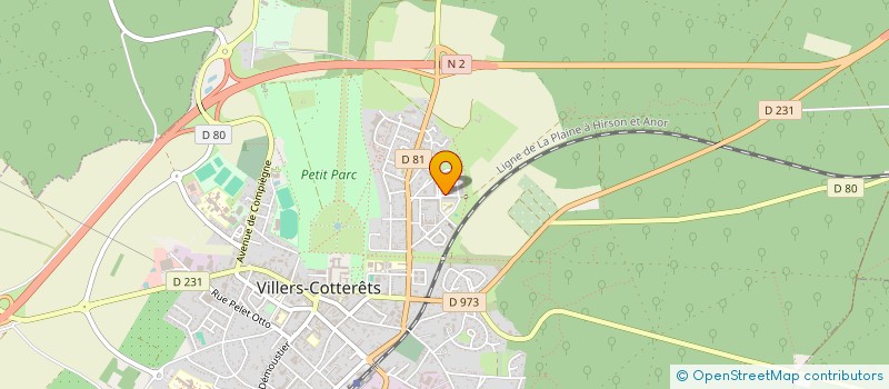 localisation de l'entreprise MONSIEUR MURAT CELIK à VILLERS-COTTERETS