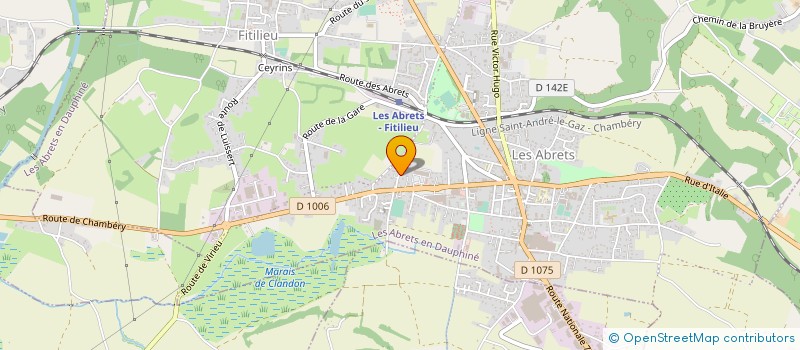 localisation de l'entreprise MONSIEUR MURAT COLAK  LES ABRETS-EN-DAUPHINE