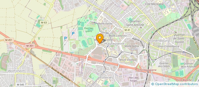 localisation de l'entreprise MONSIEUR MURAT DANISIK à STRASBOURG