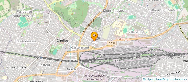 localisation de l'entreprise MONSIEUR MURAT DEDE  CHELLES