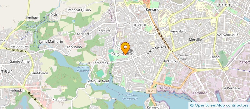 localisation de l'entreprise MONSIEUR MURAT DEMIR  LORIENT