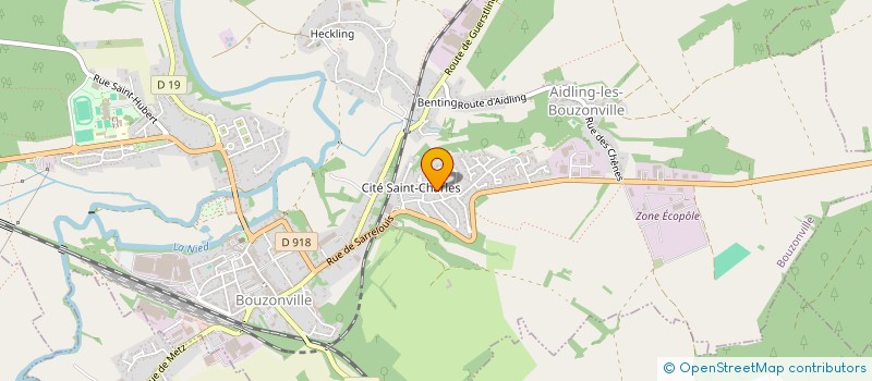 localisation de l'entreprise MONSIEUR MURAT DENIZ  BOUZONVILLE