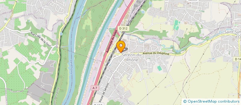 localisation de l'entreprise MONSIEUR MURAT DURANSOY  SEREZIN-DU-RHONE