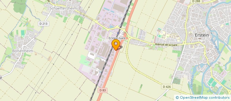 localisation de l'entreprise MONSIEUR MURAT EROGLU  ERSTEIN