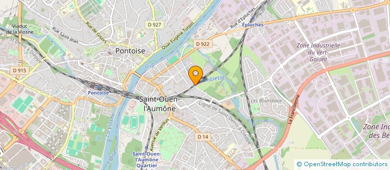 localisation de l'entreprise MONSIEUR MURAT EROGLU à SAINT-OUEN-L'AUMONE