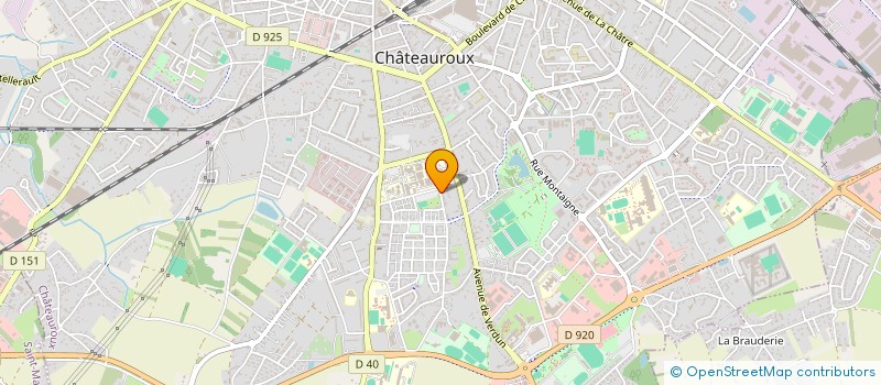 localisation de l'entreprise MONSIEUR MURAT GENC à CHATEAUROUX