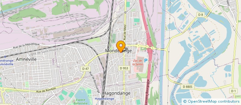 localisation de l'entreprise MONSIEUR MURAT GOKDAS  MONDELANGE