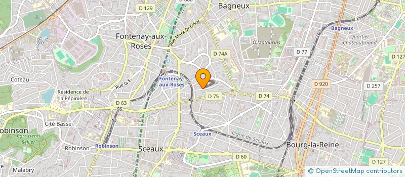 localisation de l'entreprise MONSIEUR MURAT GUN à FONTENAY-AUX-ROSES