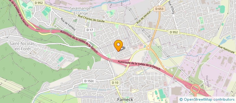 localisation de l'entreprise MONSIEUR MURAT GUNDOGAN  FAMECK