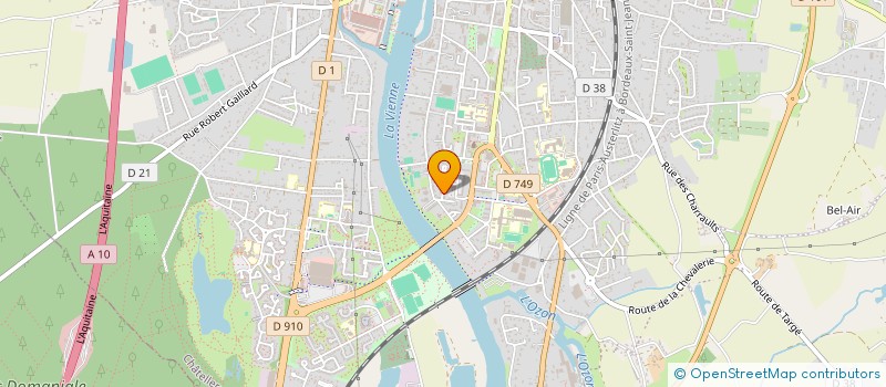 localisation de l'entreprise MONSIEUR MURAT INCE  CHATELLERAULT