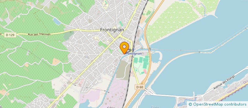 localisation de l'entreprise MONSIEUR MURAT KARABABA à FRONTIGNAN