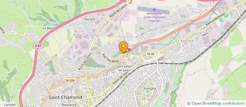 localisation de l'entreprise MONSIEUR MURAT KARAKUS à SAINT-CHAMOND