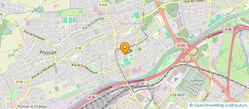 localisation de l'entreprise MONSIEUR MURAT KASLIKOSE  HABSHEIM