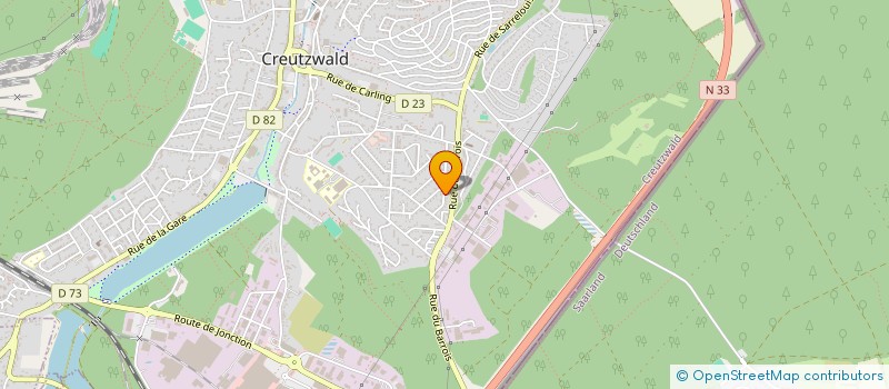 localisation de l'entreprise MONSIEUR MURAT KAYGUN  CREUTZWALD