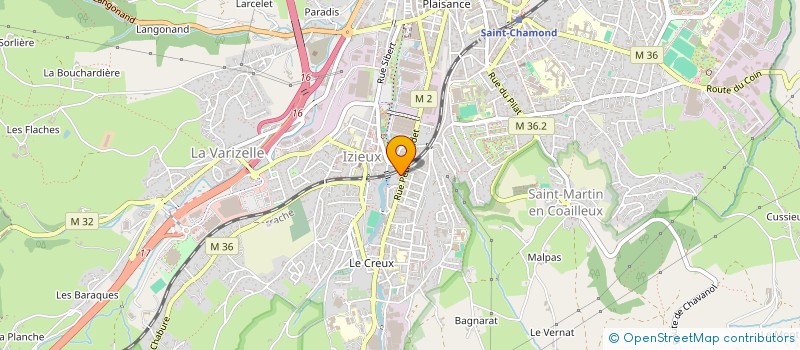 localisation de l'entreprise MONSIEUR MURAT KESKIN  SAINT-CHAMOND