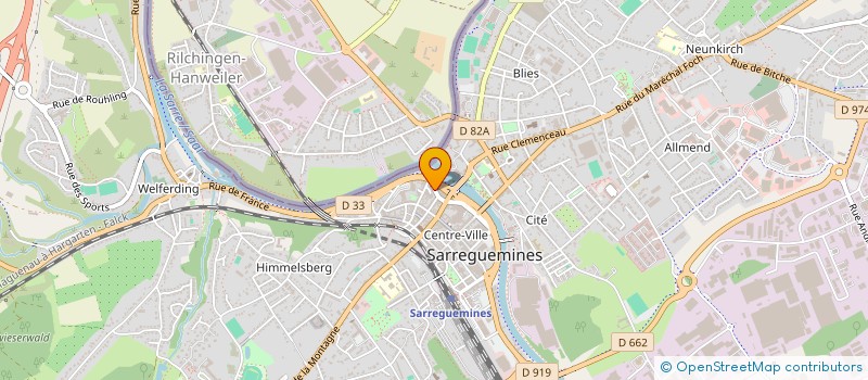 localisation de l'entreprise MONSIEUR MURAT KIZILCAY  SARREGUEMINES