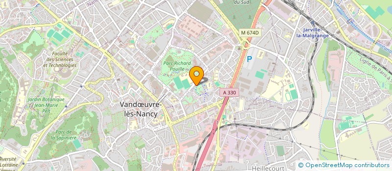 localisation de l'entreprise MONSIEUR MURAT KORKMAZ  VANDUVRE-LES-NANCY