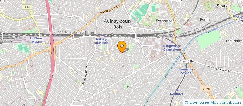 localisation de l'entreprise MONSIEUR MURAT KURBAN à AULNAY-SOUS-BOIS