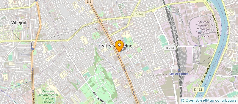 localisation de l'entreprise MONSIEUR MURAT LORASCAN  VITRY-SUR-SEINE