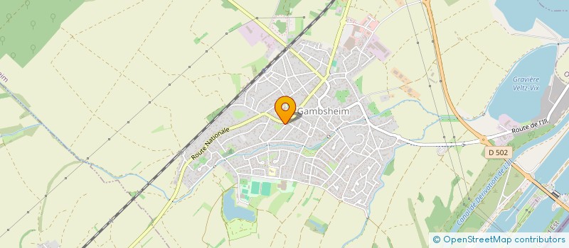 localisation de l'entreprise MONSIEUR MURAT OCAKCI  GAMBSHEIM