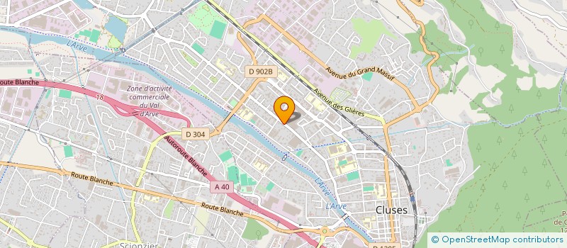 localisation de l'entreprise MONSIEUR MURAT ONCUL  CLUSES