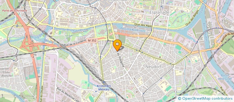 localisation de l'entreprise MONSIEUR MURAT ORUC à STRASBOURG
