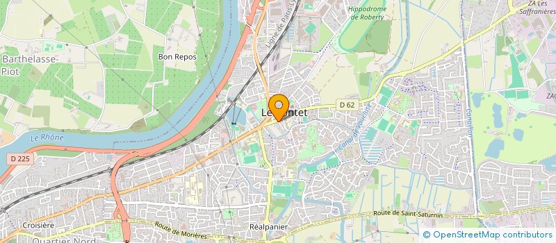 localisation de l'entreprise MONSIEUR MURAT OZTURK  LE PONTET