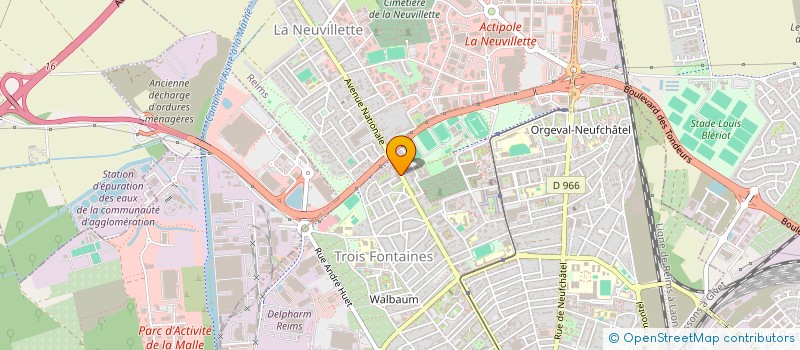 localisation de l'entreprise MONSIEUR MURAT OZTURK  REIMS