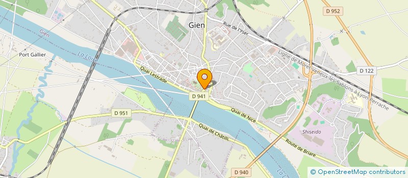 localisation de l'entreprise MONSIEUR MURAT PEHLIVAN à GIEN
