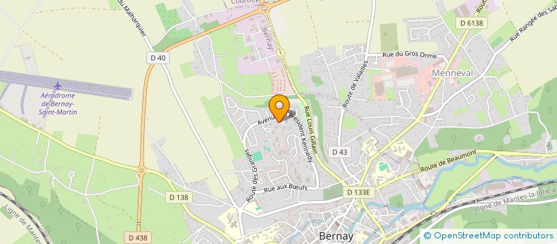 localisation de l'entreprise MONSIEUR MURAT ROKOP à BERNAY