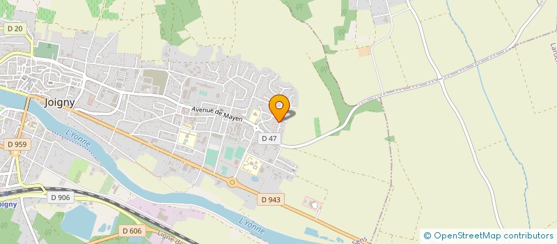 localisation de l'entreprise MONSIEUR MURAT SAATCI à JOIGNY