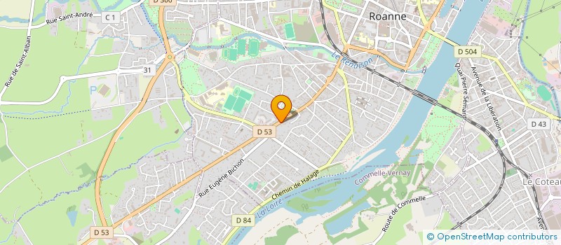 localisation de l'entreprise MONSIEUR MURAT SAGLAM  ROANNE