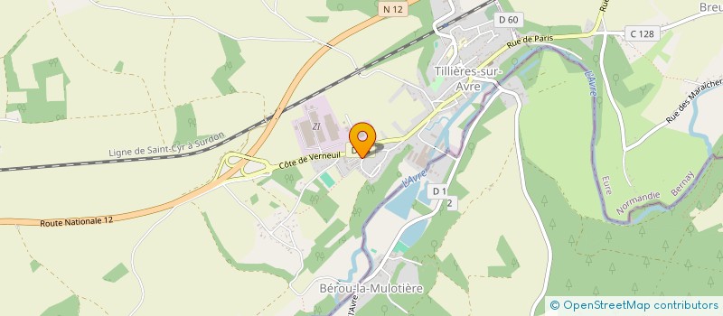 localisation de l'entreprise MONSIEUR MURAT SAHIN à TILLIERES-SUR-AVRE