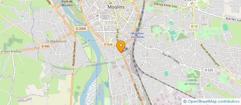 localisation de l'entreprise MONSIEUR MURAT SAHIN à MOULINS
