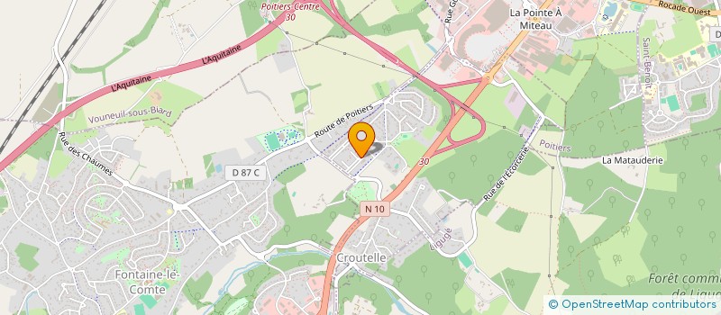 localisation de l'entreprise MONSIEUR MURAT SIMSEK  CROUTELLE