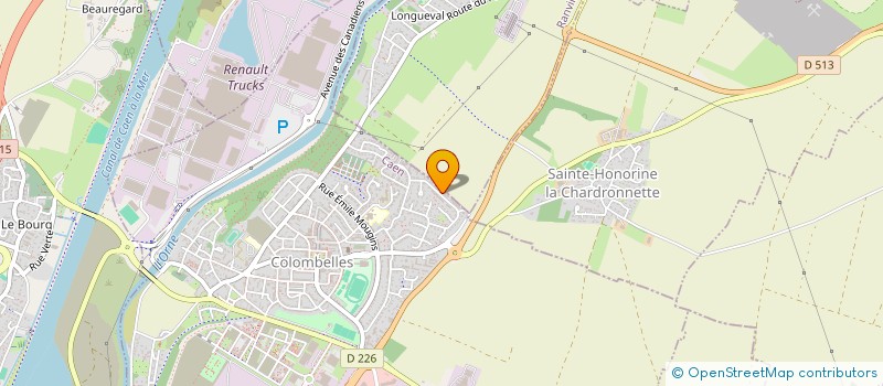 localisation de l'entreprise MONSIEUR MURAT SURKINDAEV  COLOMBELLES