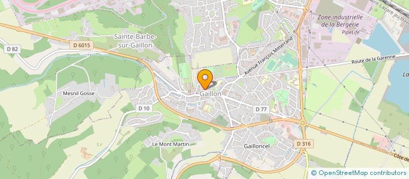 localisation de l'entreprise MONSIEUR MURAT TABAK  GAILLON