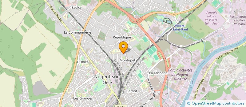 localisation de l'entreprise MONSIEUR MURAT TALAKLI  NOGENT-SUR-OISE