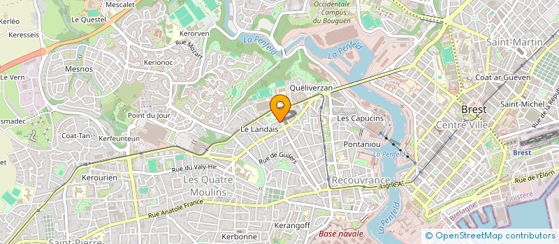 localisation de l'entreprise MONSIEUR MURAT TURAN à BREST