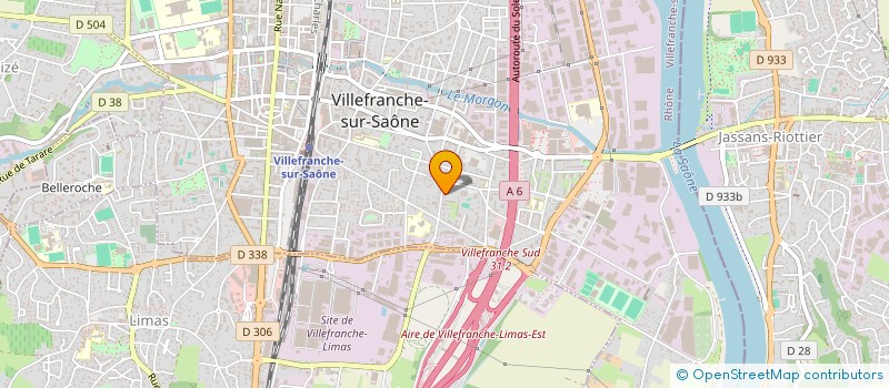 localisation de l'entreprise MONSIEUR MURAT UGUZ  VILLEFRANCHE-SUR-SAONE